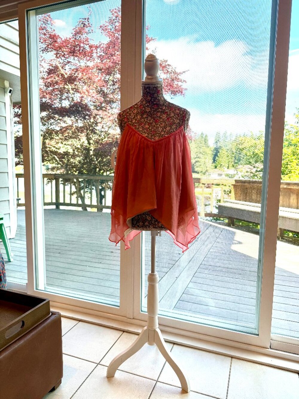 Elizabeth and James silk top